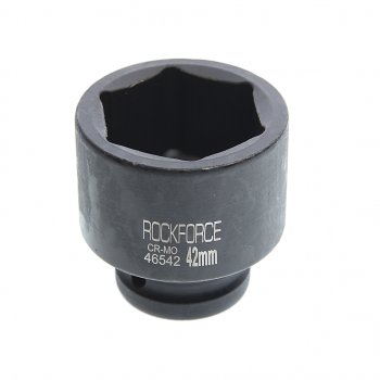 839 р. Головка торцевая 34 42мм ударная L=70мм ROCKFORCE ROCKFORCE rf-46542  с доставкой в г. Пермь. Увеличить фотографию 1