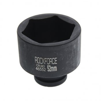 999 р. Головка торцевая 34 52мм ударная L=70мм ROCKFORCE ROCKFORCE rf-46552  с доставкой в г. Пермь. Увеличить фотографию 1