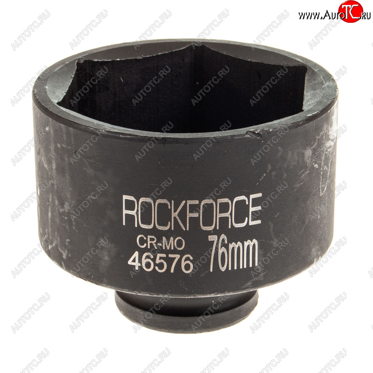 2 199 р. Головка торцевая 34 76мм ударная L=80мм ROCKFORCE ROCKFORCE rf-46576  с доставкой в г. Пермь