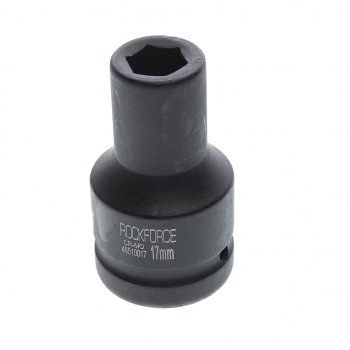 Головка торцевая 1 17мм ударная удлиненная L=90мм ROCKFORCE ROCKFORCE rf-48510017 ROCKFORCE rf-48510017