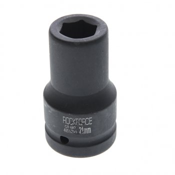 989 р. Головка торцевая 1 21мм ударная удлиненная L=90мм ROCKFORCE ROCKFORCE rf-48510021  с доставкой в г. Пермь. Увеличить фотографию 1