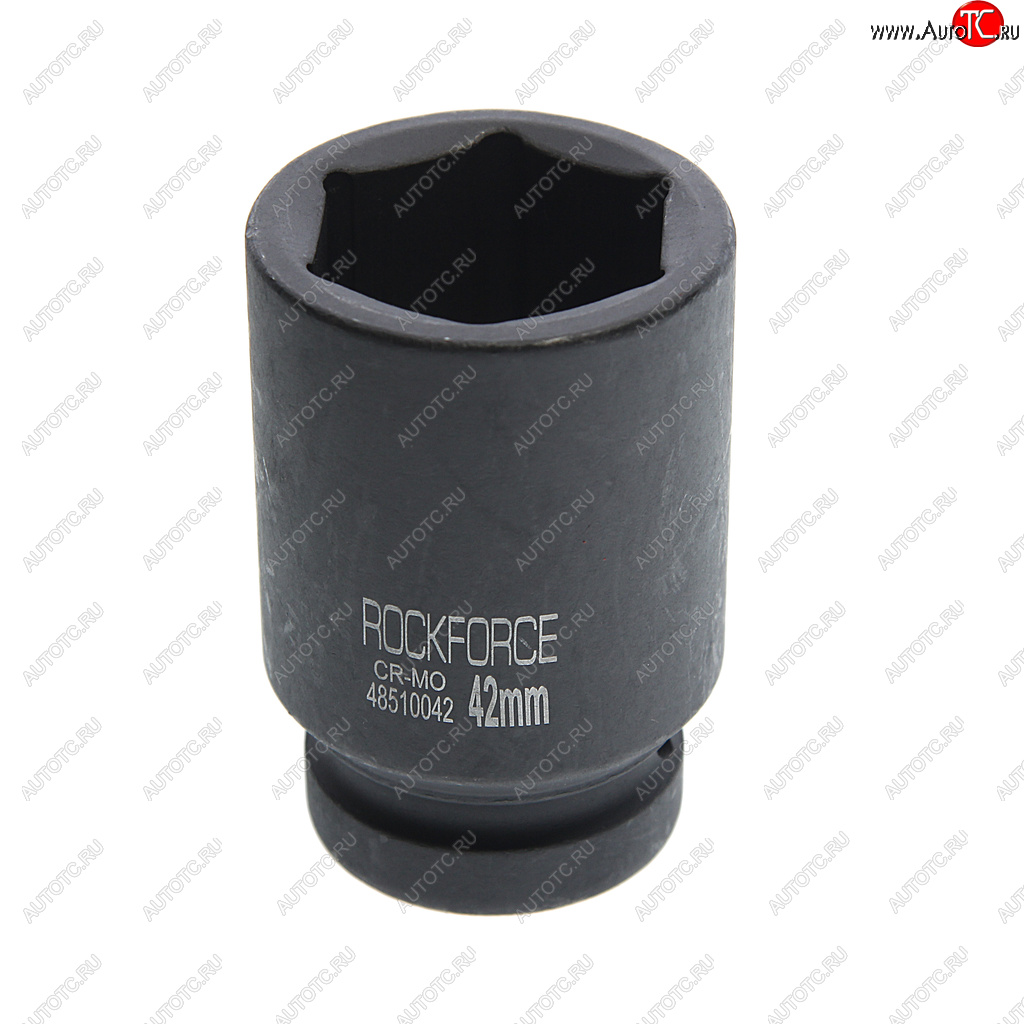 1 089 р. Головка торцевая 1 42мм ударная удлиненная L=90мм ROCKFORCE ROCKFORCE rf-48510042  с доставкой в г. Пермь