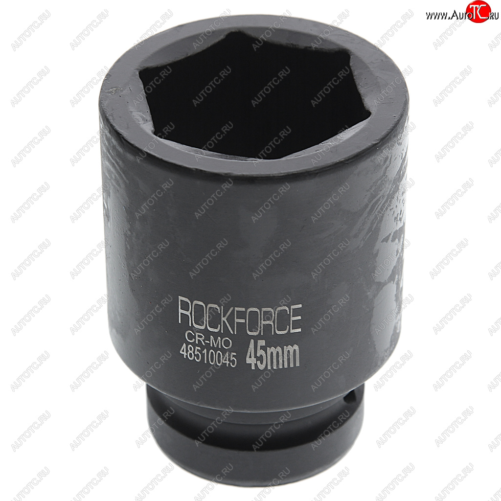 1 179 р. Головка торцевая 1 45мм ударная удлиненная L=90мм ROCKFORCE ROCKFORCE rf-48510045  с доставкой в г. Пермь