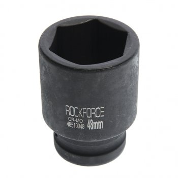 1 299 р. Головка торцевая 1 48мм ударная удлиненная L=90мм ROCKFORCE ROCKFORCE rf-48510048  с доставкой в г. Пермь. Увеличить фотографию 1