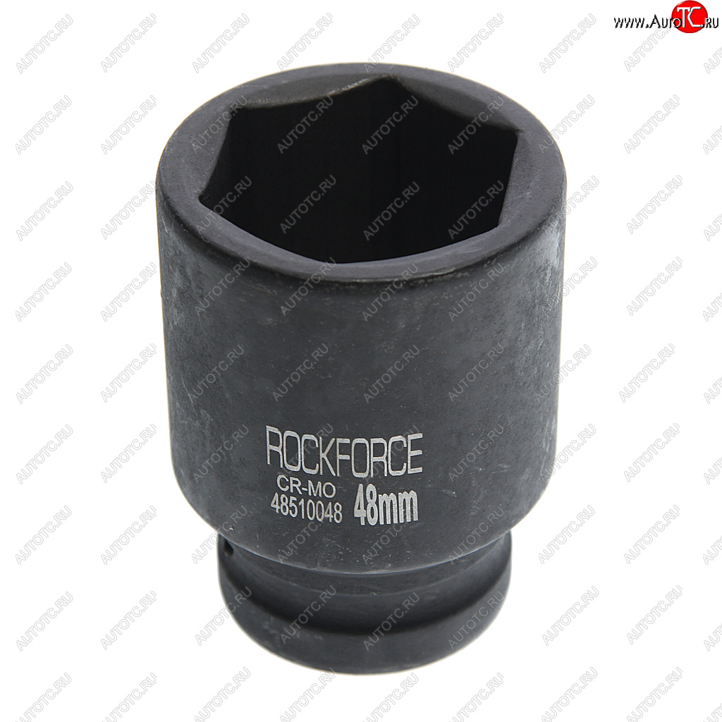 1 299 р. Головка торцевая 1 48мм ударная удлиненная L=90мм ROCKFORCE ROCKFORCE rf-48510048  с доставкой в г. Пермь