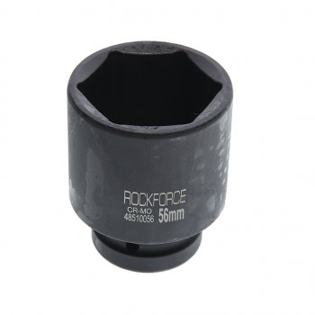 1 879 р. Головка торцевая 1 56мм ударная удлиненная L=90мм ROCKFORCE ROCKFORCE rf-48510056  с доставкой в г. Пермь. Увеличить фотографию 1