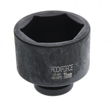2 599 р. Головка торцевая 1 70мм ударная удлиненная L=90мм ROCKFORCE ROCKFORCE rf-48510070  с доставкой в г. Пермь. Увеличить фотографию 1