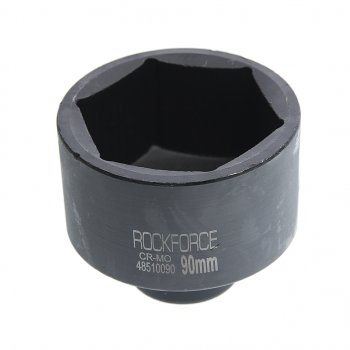 4 899 р. Головка торцевая 1 90мм ударная удлиненная L=100мм ROCKFORCE ROCKFORCE rf-48510090  с доставкой в г. Пермь. Увеличить фотографию 1
