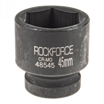 1 089 р. Головка торцевая 1 45мм ударная L=68мм ROCKFORCE ROCKFORCE rf-48545 ROCKFORCE rf-48545  с доставкой в г. Пермь. Увеличить фотографию 1