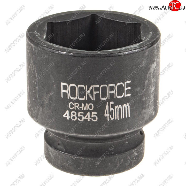 1 089 р. Головка торцевая 1 45мм ударная L=68мм ROCKFORCE ROCKFORCE rf-48545 ROCKFORCE rf-48545  с доставкой в г. Пермь