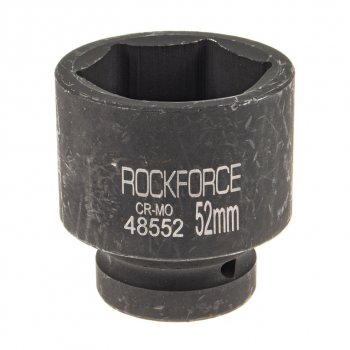 1 429 р. Головка торцевая 1 52мм ударная L=75мм ROCKFORCE ROCKFORCE rf-48552  с доставкой в г. Пермь. Увеличить фотографию 1