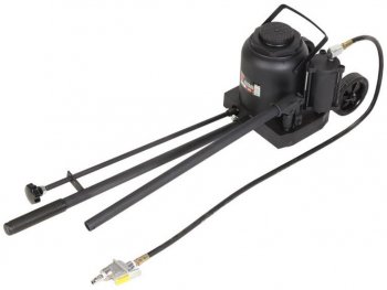29 749 р. Домкрат бутылочный 50т 265-420мм пневмогидравлический ROCKFORCE ROCKFORCE rf-50002 ROCKFORCE rf-50002  с доставкой в г. Пермь. Увеличить фотографию 1
