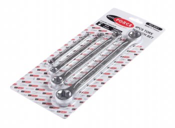 1 599 р. Набор ключей накидных TORX Е6-E24 4 предмета ROCKFORCE ROCKFORCE rf-5041  с доставкой в г. Пермь. Увеличить фотографию 1