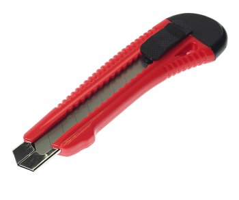 210 р. Нож 18мм с сегментированным лезвием ROCKFORCE ROCKFORCE rf-5055p18 ROCKFORCE rf-5055p18  с доставкой в г. Пермь. Увеличить фотографию 1