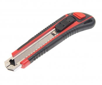 449 р. Нож 18мм с сегментированным лезвием 3шт ROCKFORCE ROCKFORCE rf-5055p4  с доставкой в г. Пермь. Увеличить фотографию 1