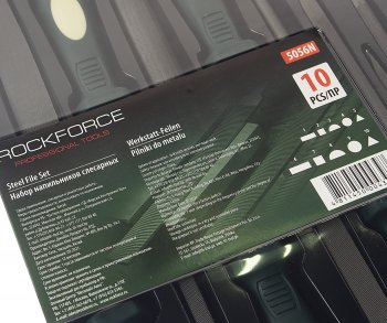 2 499 р. Набор напильников разнопрофильных 10 предметов ROCKFORCE ROCKFORCE rf-5056n  с доставкой в г. Пермь. Увеличить фотографию 3
