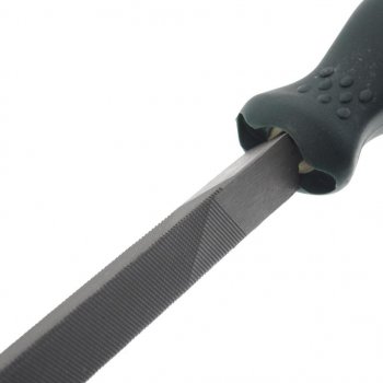 499 р. Напильник трехгранный 250мм с держателем ROCKFORCE ROCKFORCE rf-5056p510  с доставкой в г. Пермь. Увеличить фотографию 2