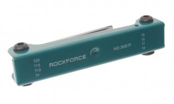 599 р. Набор ключей TORX Т5-Т10,Т15,Т20 складной 8 предметов ROCKFORCE ROCKFORCE rf-5087f  с доставкой в г. Пермь. Увеличить фотографию 2