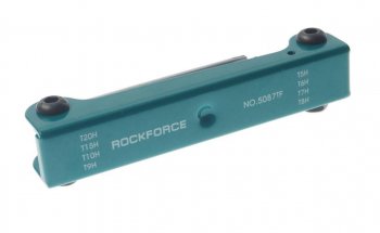 639 р. Набор ключей TORX T5H-T10H,T15H,T20H складной c отверстием 8 предметов ROCKFORCE ROCKFORCE rf-5087tf  с доставкой в г. Пермь. Увеличить фотографию 2