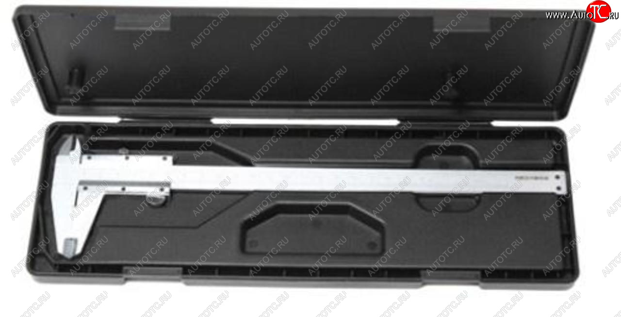 1 599 р. Штангенциркуль 125мм 0.02мм в футляре ROCKFORCE ROCKFORCE rf-5096p  с доставкой в г. Пермь