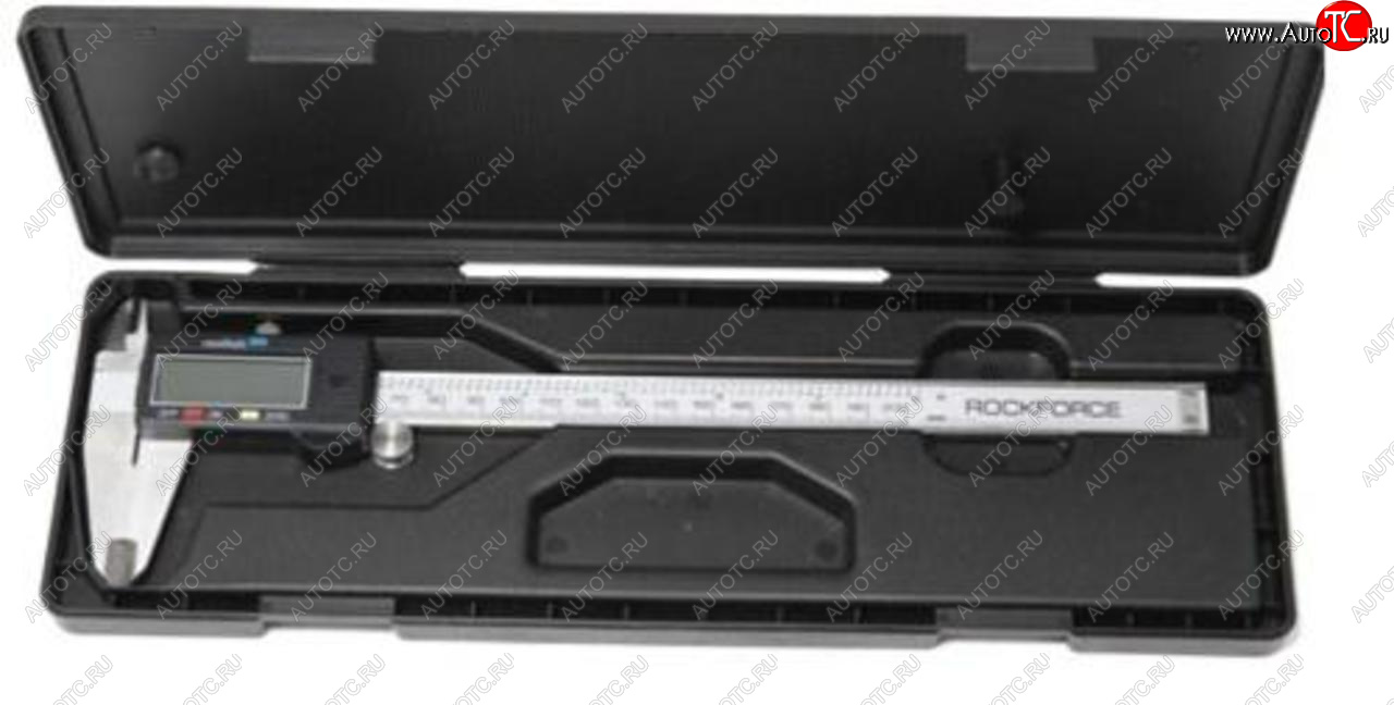 2 599 р. Штангенциркуль 150мм 0.01мм цифровой в футляре ROCKFORCE ROCKFORCE rf-5096pe1  с доставкой в г. Пермь