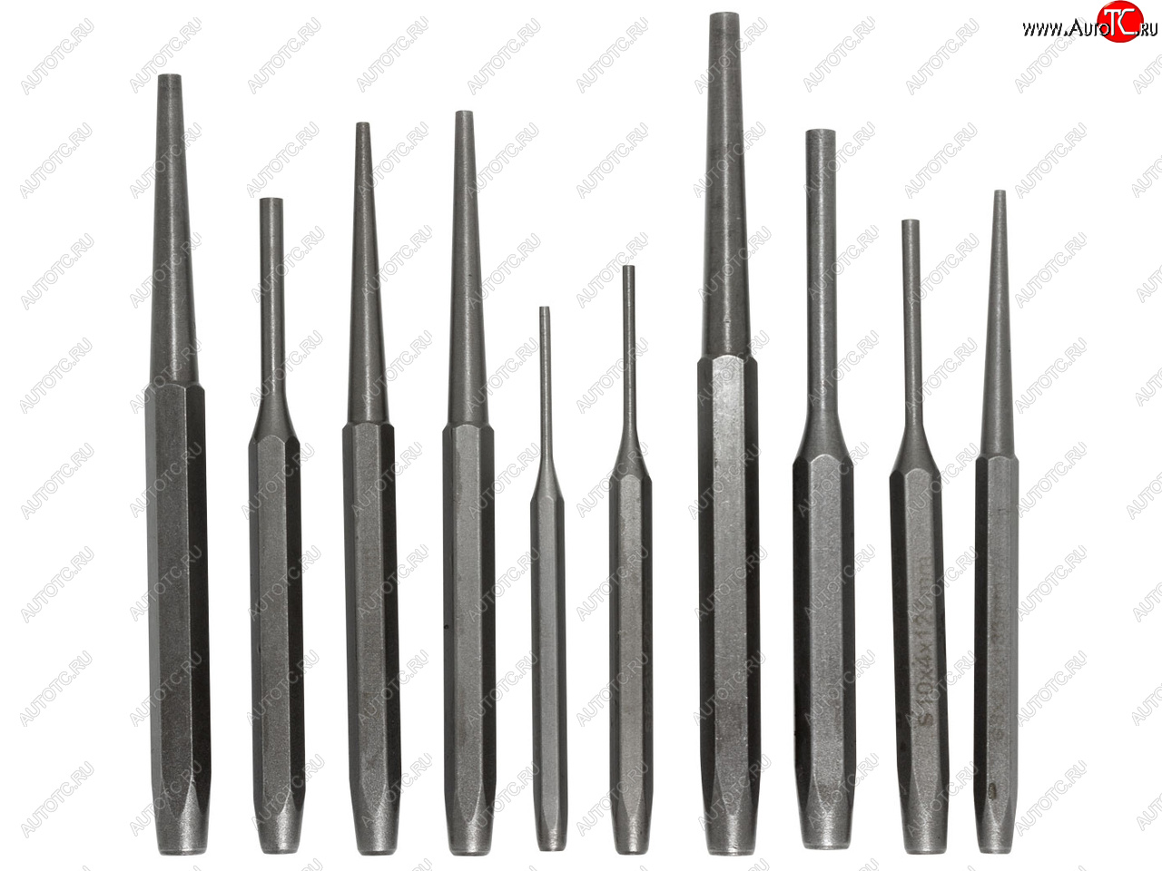 1 169 р. Набор выколоток 10 предметов ROCKFORCE ROCKFORCE rf-51013k  с доставкой в г. Пермь