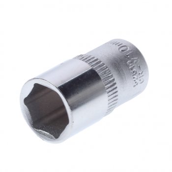 66 р. Головка торцевая 14 10мм L=25мм ROCKFORCE ROCKFORCE rf-52510  с доставкой в г. Пермь. Увеличить фотографию 1