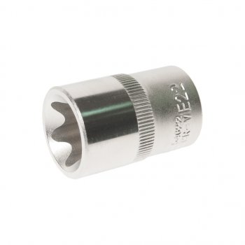 130 р. Головка торцевая 12 TORX E22 L=37мм ROCKFORCE ROCKFORCE rf-54622  с доставкой в г. Пермь. Увеличить фотографию 1