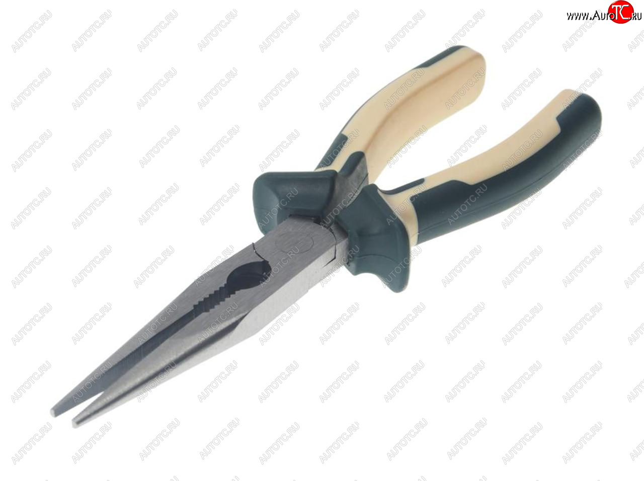 639 р. Тонкогубцы 200мм прямые комбинированные в блистере ROCKFORCE ROCKFORCE rf-610200  с доставкой в г. Пермь