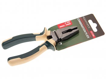 479 р. Пассатижи 150мм комбинированные с держателем ROCKFORCE ROCKFORCE rf-611150b  с доставкой в г. Пермь. Увеличить фотографию 1