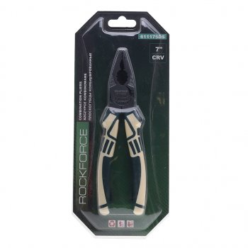 1 239 р. Пассатижи 175мм в блистере ROCKFORCE ROCKFORCE rf-611175ds ROCKFORCE rf-611175ds  с доставкой в г. Пермь. Увеличить фотографию 3
