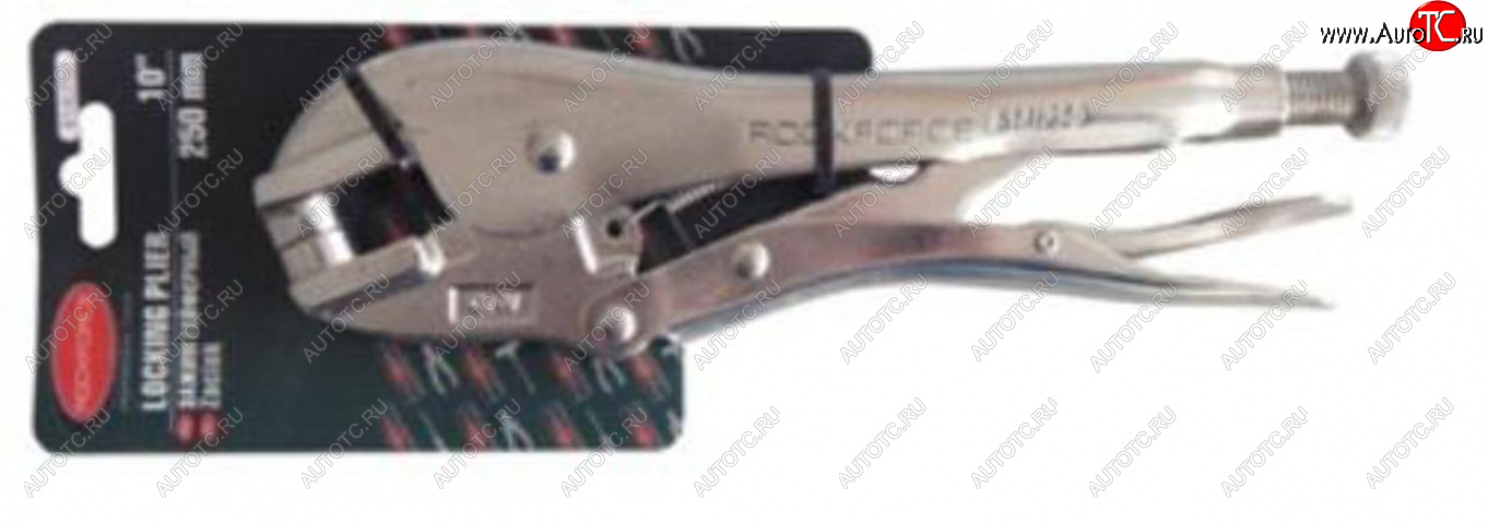 1 069 р. Зажим грейферный 10-250мм специальный точечный в блистере ROCKFORCE ROCKFORCE rf-614l250  с доставкой в г. Пермь