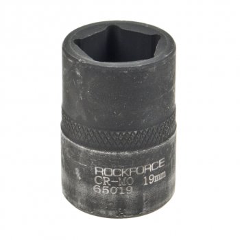 287 р. Головка торцевая 12 19мм 5-ти гранная ударная L=40мм ROCKFORCE ROCKFORCE rf-65019  с доставкой в г. Пермь. Увеличить фотографию 1