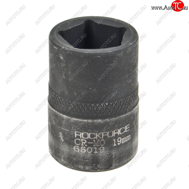 287 р. Головка торцевая 12 19мм 5-ти гранная ударная L=40мм ROCKFORCE ROCKFORCE rf-65019  с доставкой в г. Пермь