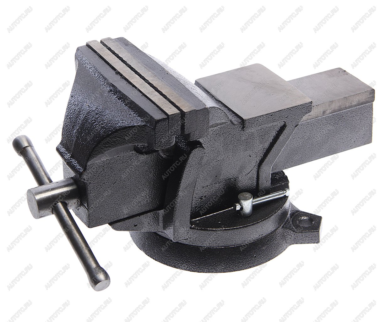 12 649 р. Тиски 150мм (6) поворотные стальные с наковальней ROCKFORCE ROCKFORCE rf-6540306  с доставкой в г. Пермь