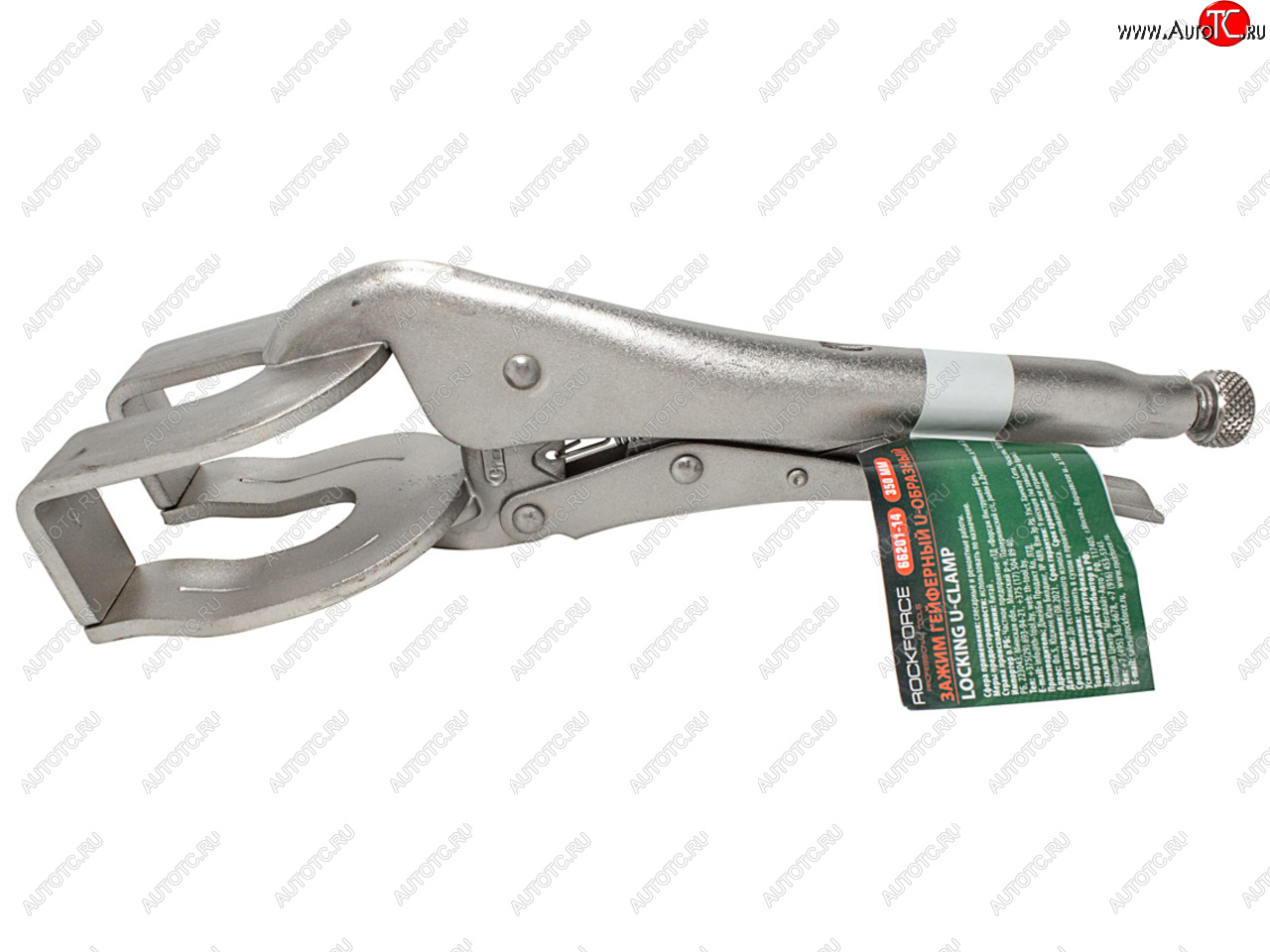 1 699 р. Зажим грейферный 350мм U-образный ROCKFORCE ROCKFORCE rf-66201-14  с доставкой в г. Пермь