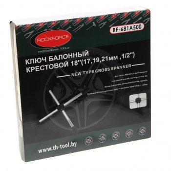 2 599 р. Ключ баллонный крестообразный 17х19х21мм 12 складной ROCKFORCE ROCKFORCE rf-681a500  с доставкой в г. Пермь. Увеличить фотографию 3