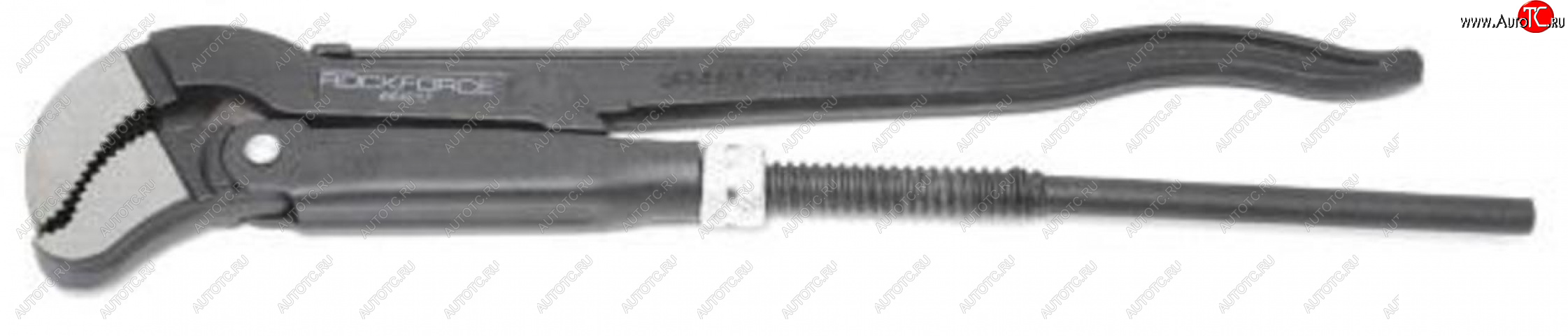 1 569 р. Ключ газовый 85мм 1.5 S-образный 45град. ROCKFORCE ROCKFORCE rf-684c17  с доставкой в г. Пермь