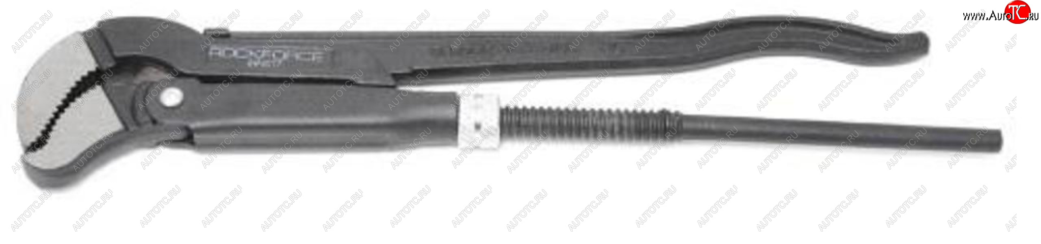 2 279 р. Ключ газовый 100мм 2 S-образный 45град. ROCKFORCE ROCKFORCE rf-684c22  с доставкой в г. Пермь