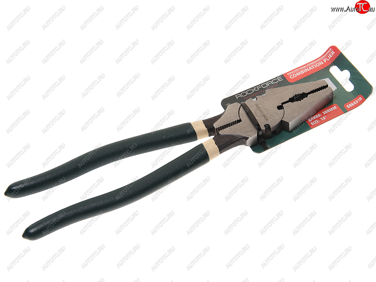 1 249 р. Пассатижи 300мм комбинированные с держателем ROCKFORCE ROCKFORCE rf-6964310  с доставкой в г. Пермь
