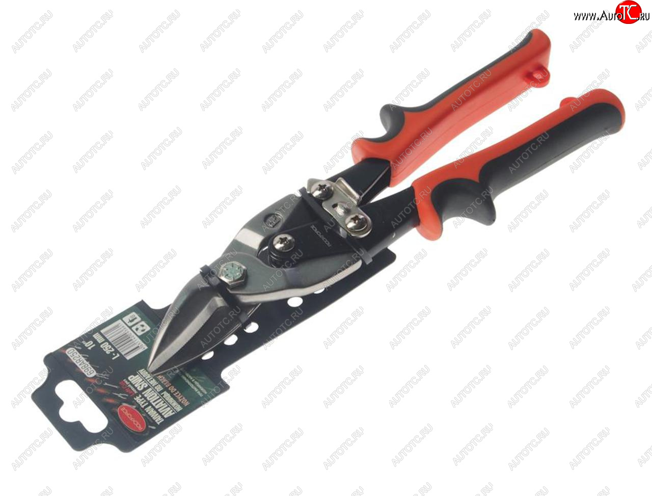 749 р. Ножницы по металлу 254мм левые ROCKFORCE ROCKFORCE rf-698ar250  с доставкой в г. Пермь