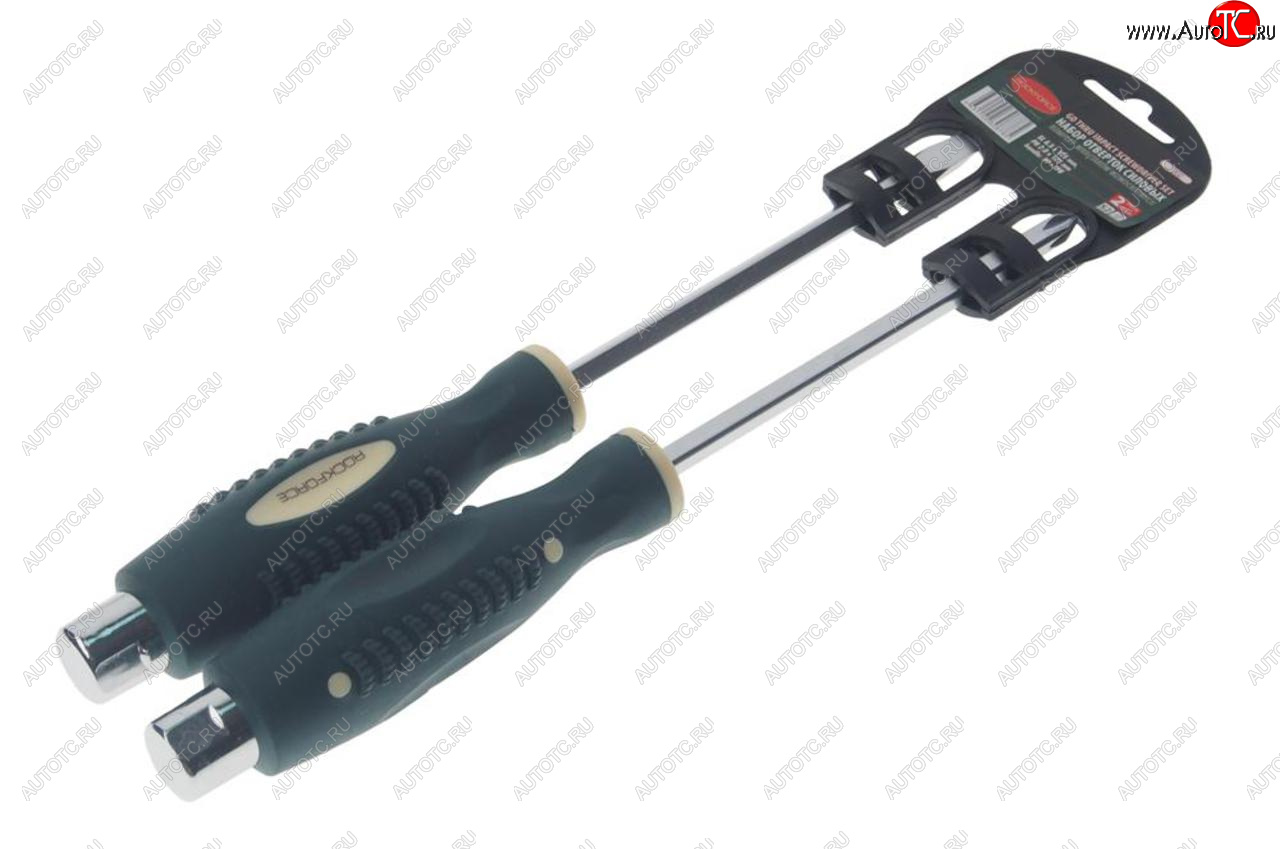 829 р. Набор отверток силовых 2 предмета ROCKFORCE ROCKFORCE rf-7002  с доставкой в г. Пермь