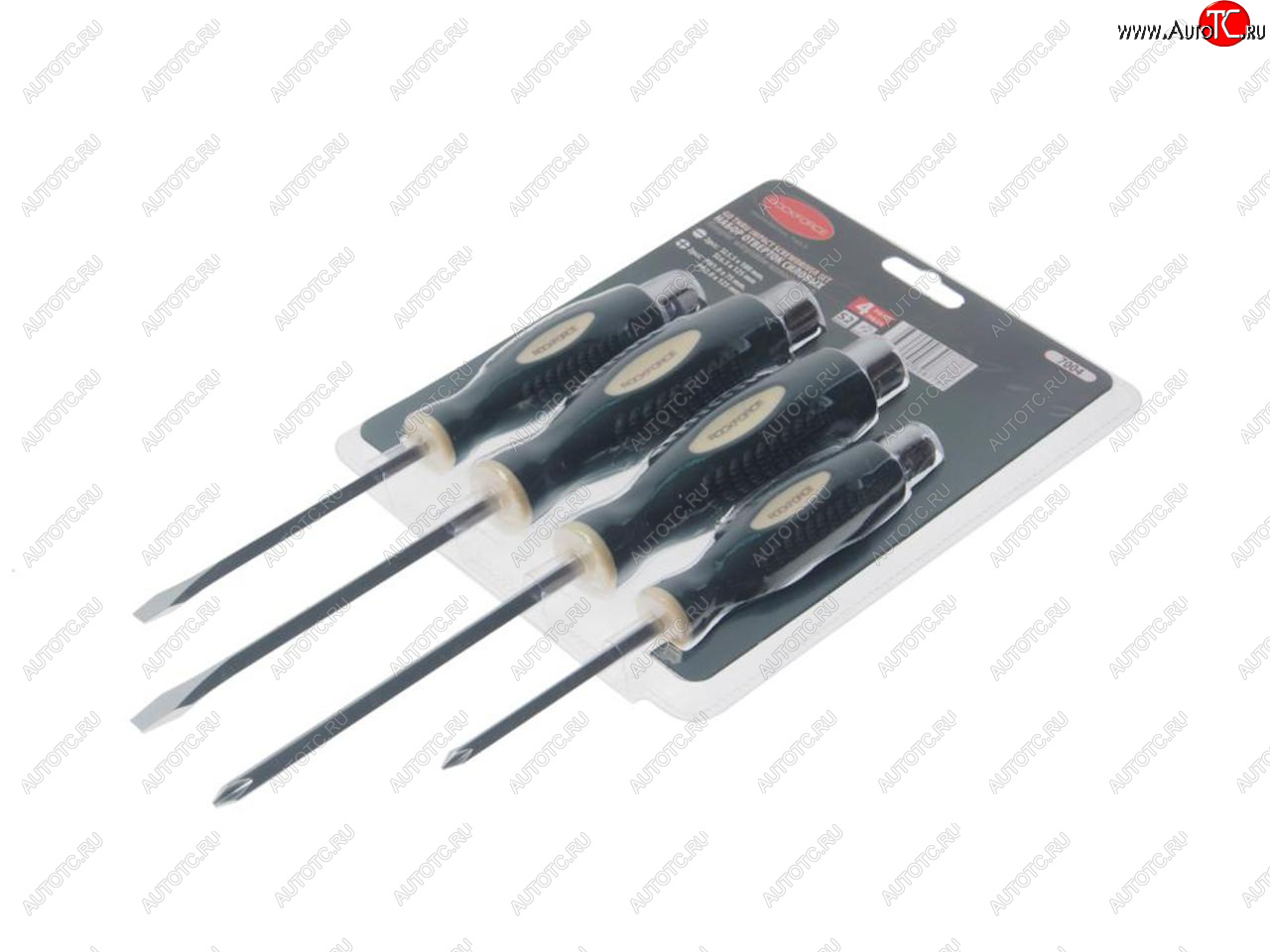 1 479 р. Набор отверток силовых 4 предмета ROCKFORCE ROCKFORCE rf-7004 ROCKFORCE rf-7004  с доставкой в г. Пермь