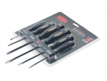 1 659 р. Набор отверток SL5.5-SL8.0 PH1.0-PH3.0 магнитные в блистере 6 предметов Profi ROCKFORCE ROCKFORCE rf-7006a  с доставкой в г. Пермь. Увеличить фотографию 1