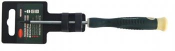 160 р. Отвертка шлицевая SL 4.0x75мм ювелирная ROCKFORCE ROCKFORCE rf-73307504  с доставкой в г. Пермь. Увеличить фотографию 1