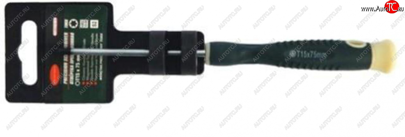 135 р. Отвертка TORX Т15х75мм ювелирная ROCKFORCE ROCKFORCE rf-73607515  с доставкой в г. Пермь
