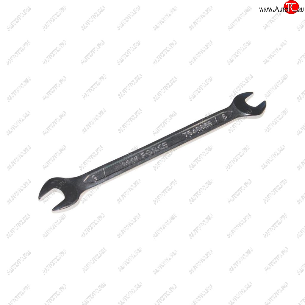 115 р. Ключ рожковый 8х9мм ROCKFORCE ROCKFORCE rf-7540809  с доставкой в г. Пермь