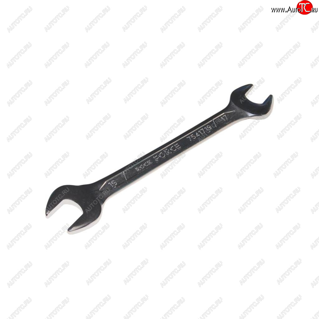 237 р. Ключ рожковый 17х19мм ROCKFORCE ROCKFORCE rf-7541719  с доставкой в г. Пермь