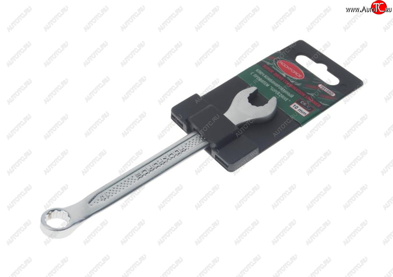 107 р. Ключ комбинированный 10мм (Super Drive) с держателем ROCKFORCE ROCKFORCE rf-75510sd ROCKFORCE rf-75510sd  с доставкой в г. Пермь