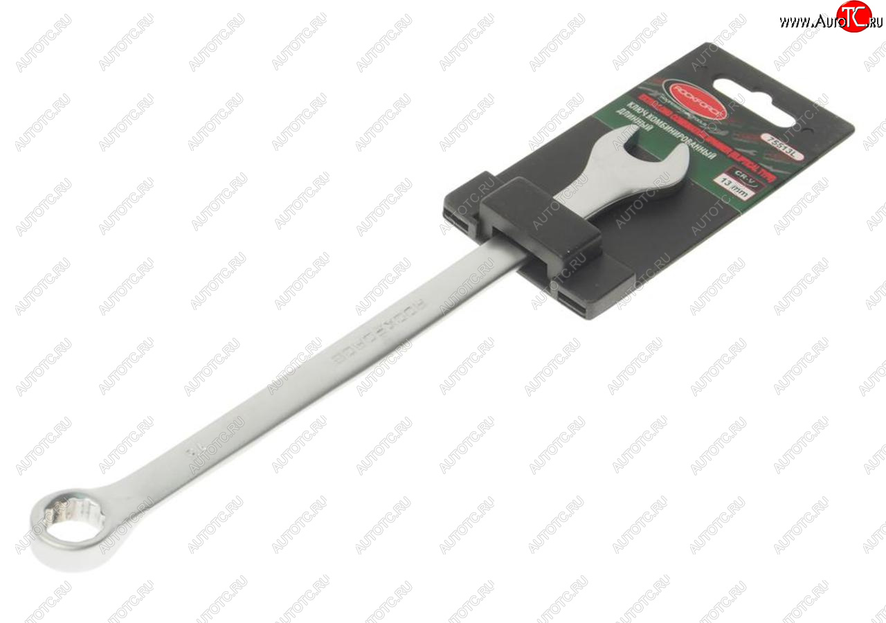 261 р. Ключ комбинированный 13х13мм удлиненный с держателем ROCKFORCE ROCKFORCE rf-75513l  с доставкой в г. Пермь